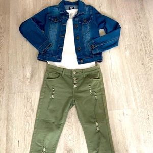 Girls VIPs size slim 12 slim jeans